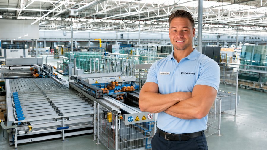 Marven Rupp in der Produktion